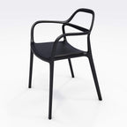 Olio Designs Dali Indoor/Outdoor Chair, Black