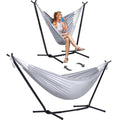 Suncreat 2-In-1 Convertible Extra Large Hammocks With Stand, Heavy Duty 2 Person Hammock For Outside With Stand, Patent Pending,