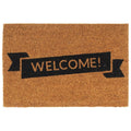 vidaXL Door Mat Natural 15.7inchx23.6inch Tufted Coir