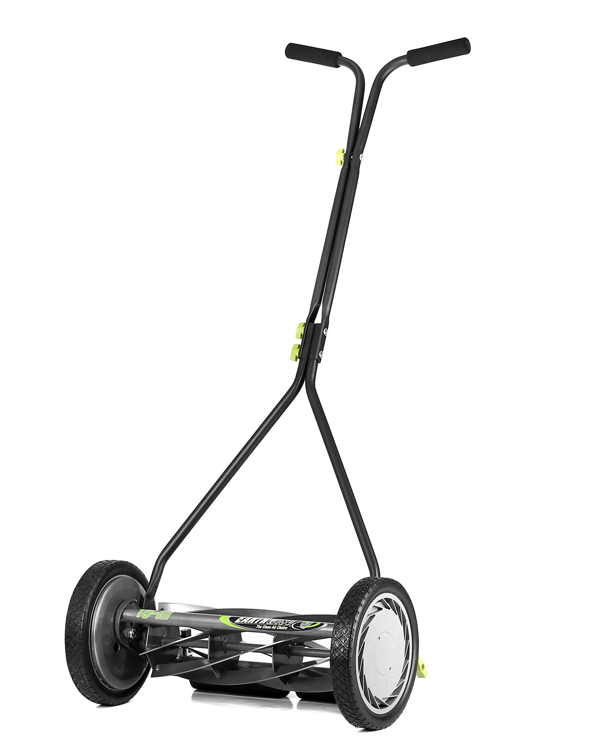 Earthwise 1715-16Ew 16-Inch 7-Blade Push Reel Lawn Mower, Grey