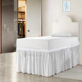 Dorm Room Bed Skirt Twin Xl-College Dorm Bed Skirt-Extra Long Dorm Room Bed Skirt-College Dorm Bed Skirt 46 Inch Drop-100% Micro