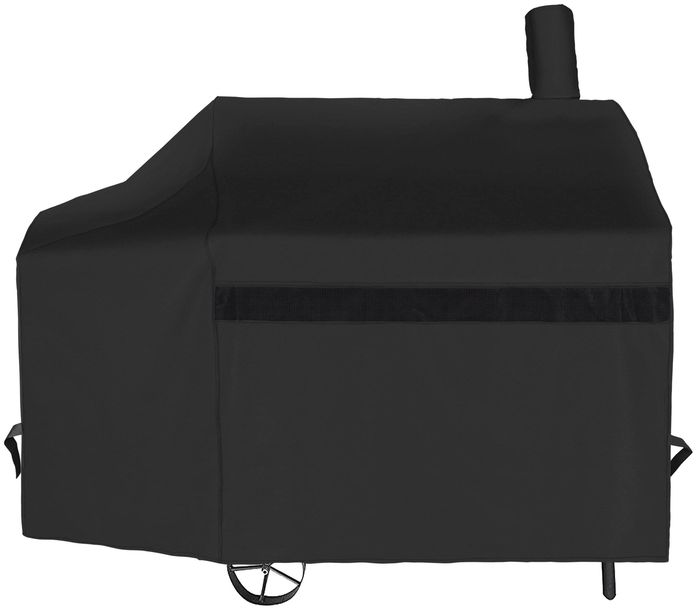 Nexcover Offset Smoker Cover - 60 Inch Waterproof Charcoal Grill Cover, Outdoor Heavy Duty Bbq Cover, Rip Resistant Smokestack B