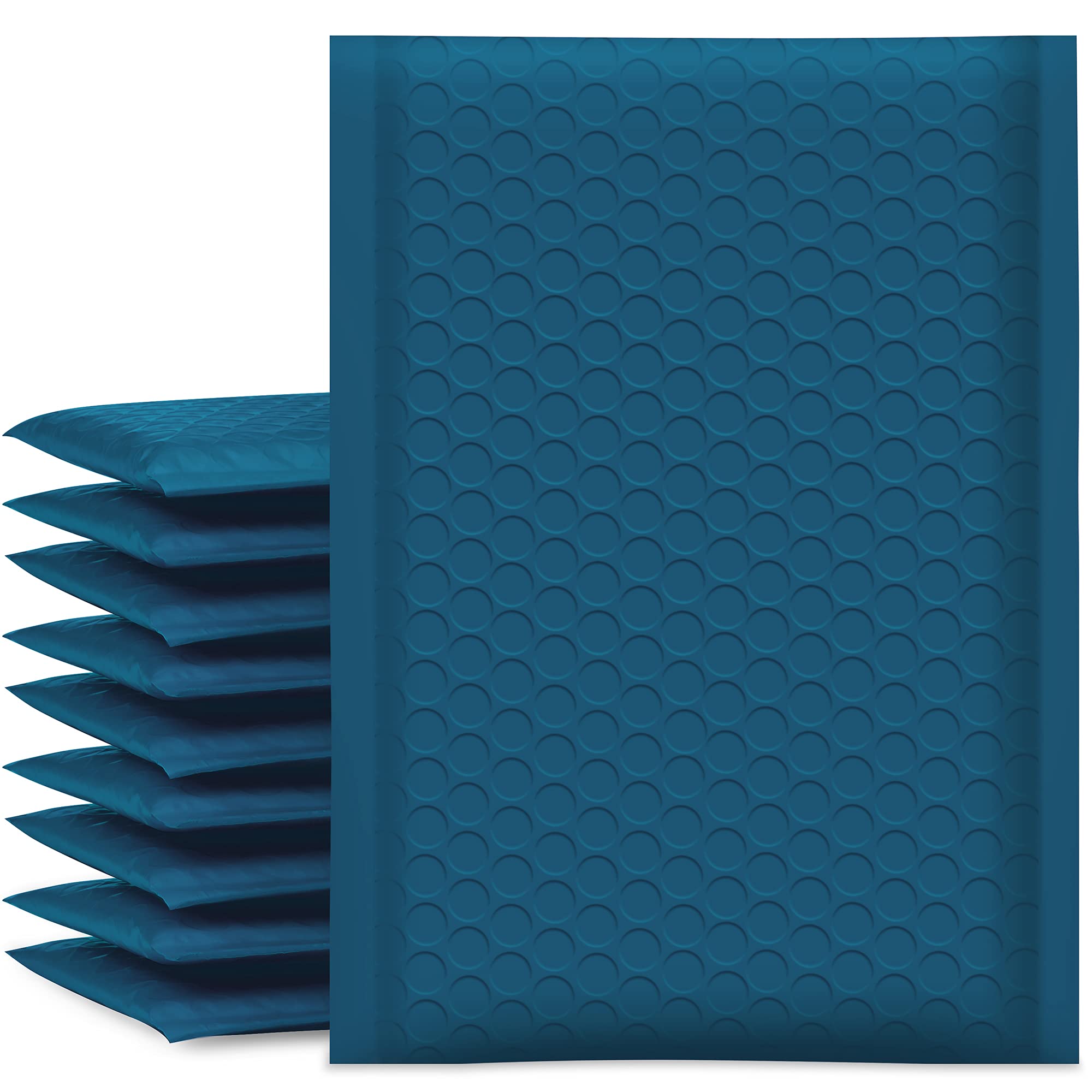 Ucgou Bubble Mailers 6X10 Inch Navy Blue 25 Pack Poly Padded Envelopes Small Business Mailing Packages Opaque Self Seal Adhesive