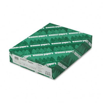 Wausau Paper Index Card Stock Paper,Ltr,250Pk,110# ,We (Pack Of8)