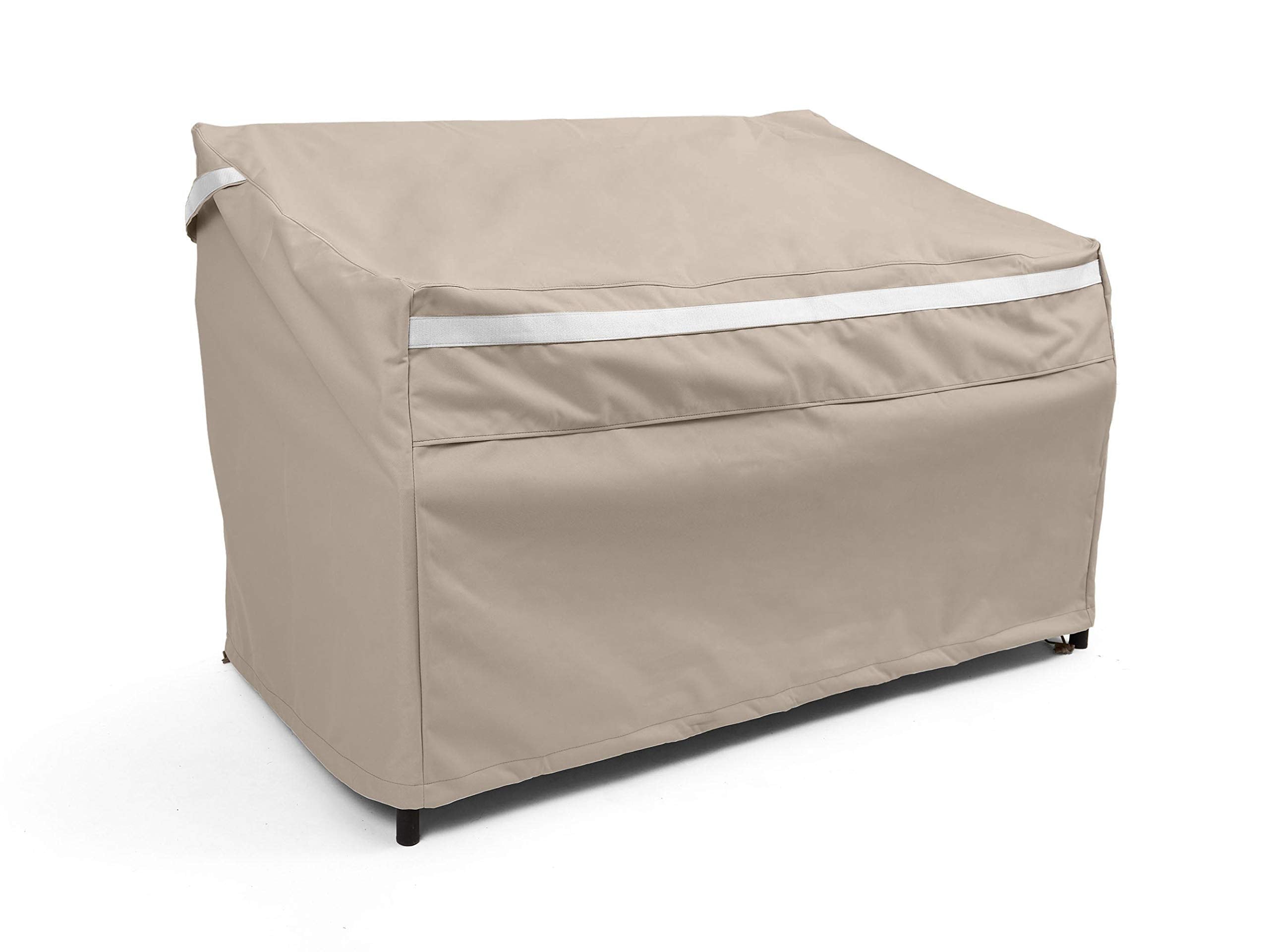 Covermates Outdoor Patio Sofa Cover - Premium Polyester, Weather Resistant, Drawcord Hem, Seating And Chair Covers, 64W X 34D X