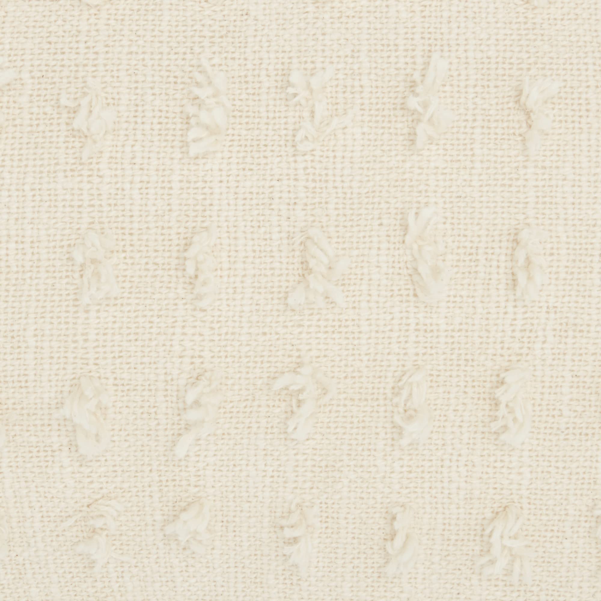 HomeRoots Grey Cotton Tassel Detailed White Lumbar Pillow