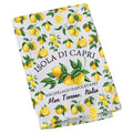 Capri Italy Arcipelago Napoletano Souvenir Tea Coffee Towel Mar Tirreno Travel Kitchen Towel Italian Lemon Lover Gift (ISOLA DI 