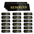 WATHFKCU 20PCS Reserved Table Signs Acrylic Reserved Table Tent Signs,Reservation Seat Signs for Wedding Restaurant Office Meeti