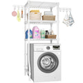 Ulif U8 Mini Laundry Room Storage Organizer, Over The Washer and Dryer Storage Shelves for Laundry Organization, 29.5   W x 17.3