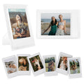 HIYQIN 2x3 Clear Photo Frames - 8 Pack Mini Photo Frames for Fujifilm Instax/Polaroid 3    Film - Instax Mini 12 11 9 8 7s 90 40
