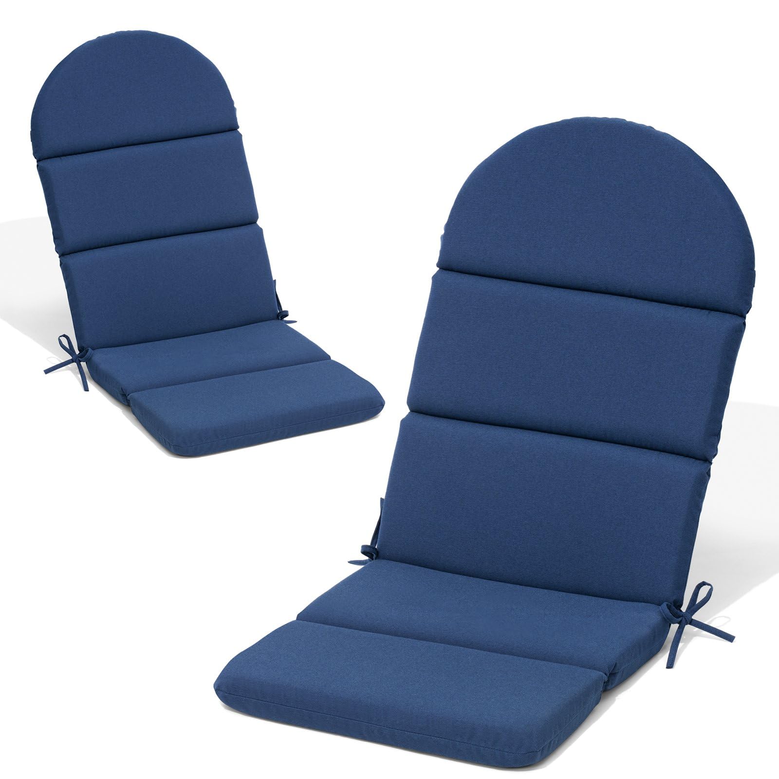 Crestlive Products Adirondack Chair Cushion Set Of 2, 50 X 19.6 X 2.3 Inch, Thickening, Water Resistant, Fade Resistant Cushion