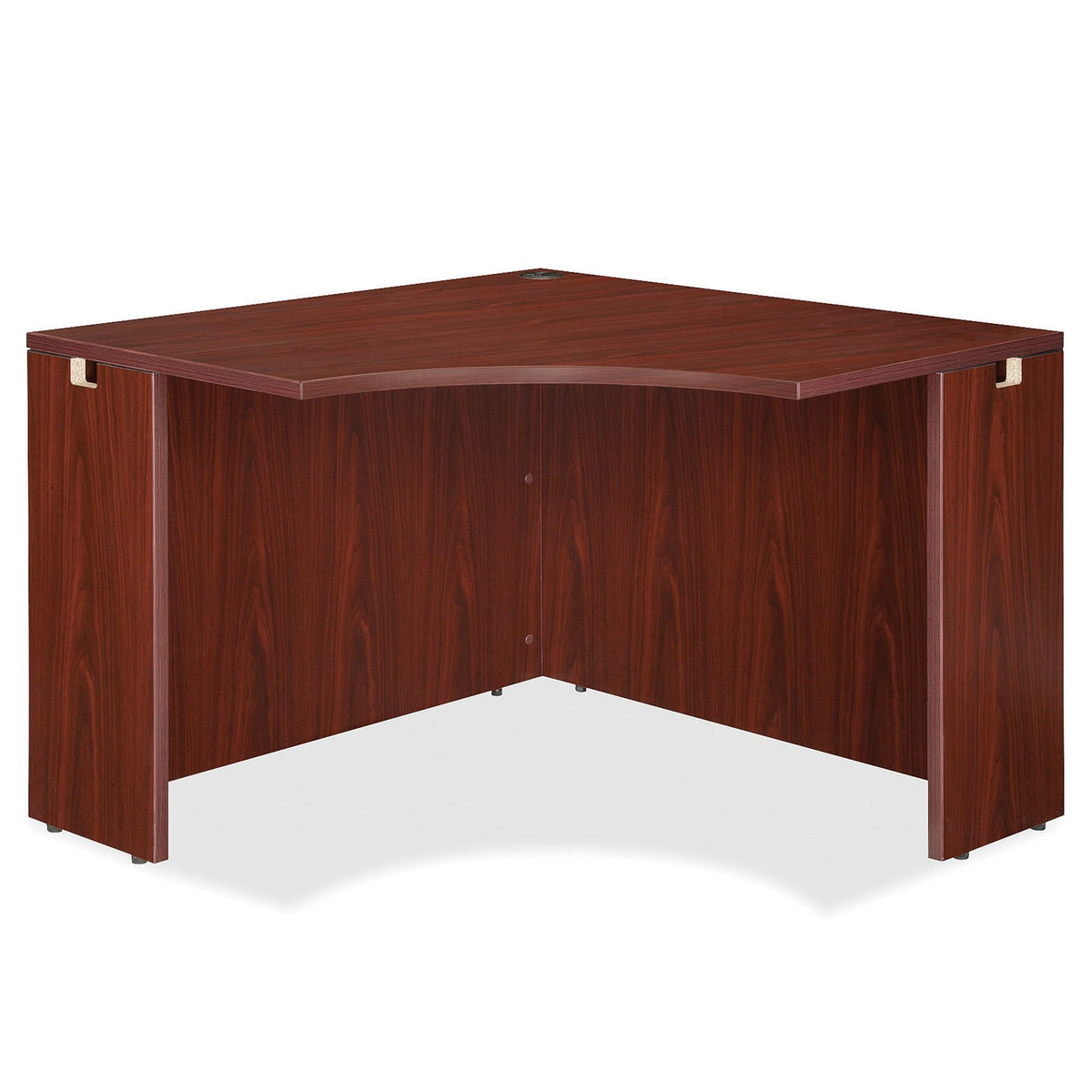 Lorell Llr69918 69000 Series Corner Desk, Mahogany