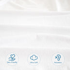 2 Pack Twin Xl Mattress Protector Waterproof Up - 14'' Noiseless & Breathable Mattress Topper Pad Cover Twin Extra Long Fitted S