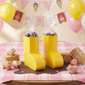 Bucherry 12 Pcs Cartoon Pig Birthday Decorations Candy Boxes Table Decor Anime Pig Treat Boxes Party Supplies for Candy Treats G