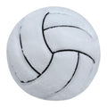 Choronmo Volleyball Pillow Fluffy Volleyball Plush Pillow Volleyball Throw Pillow Soft Toy Durable Round Volleyball Shaped Pillo