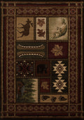 United Weavers Cabin Chalet Toffee