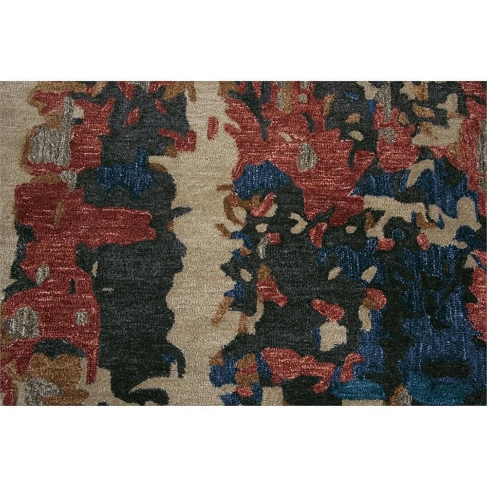 Rizzy Home Alora Decor Vivid 5' X 7'6" Beige/Multi/Teal/Rust/Beige Hand-Tufted Area Rug