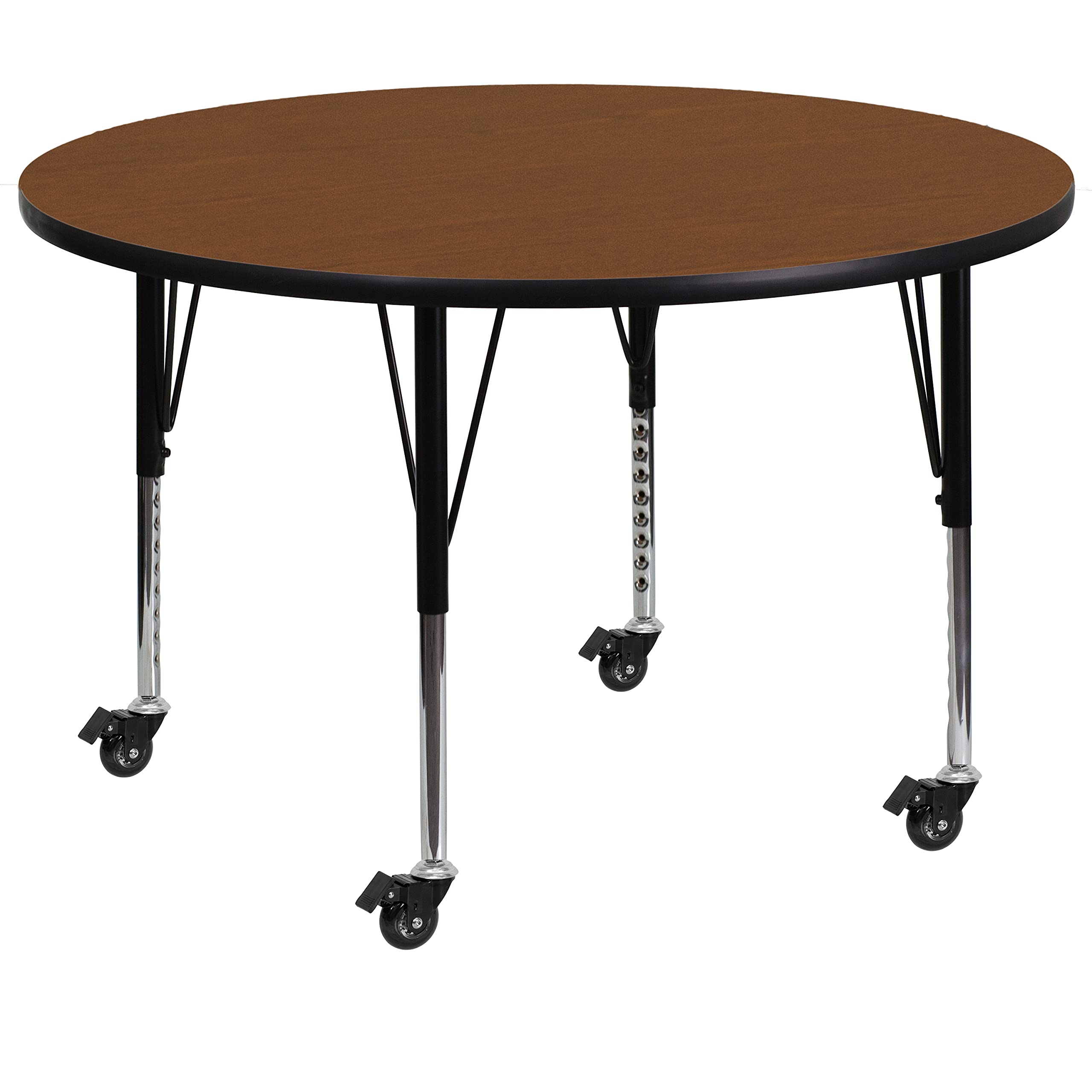 Flash Furniture 48 Rnd Oak Activity Table, 26' X 48' Round