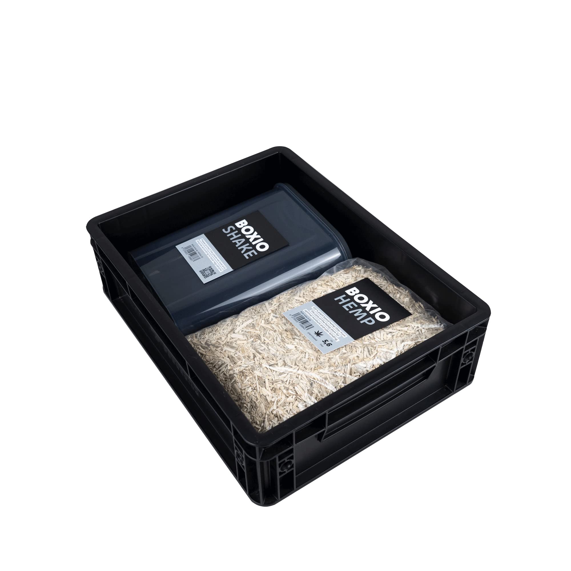 BOXIO Toilet UP: Booster Seat for Separating Toilet - Includes Hemp Litter and Practical Shaker - 15.7 x 11.8 x 4.7 cm