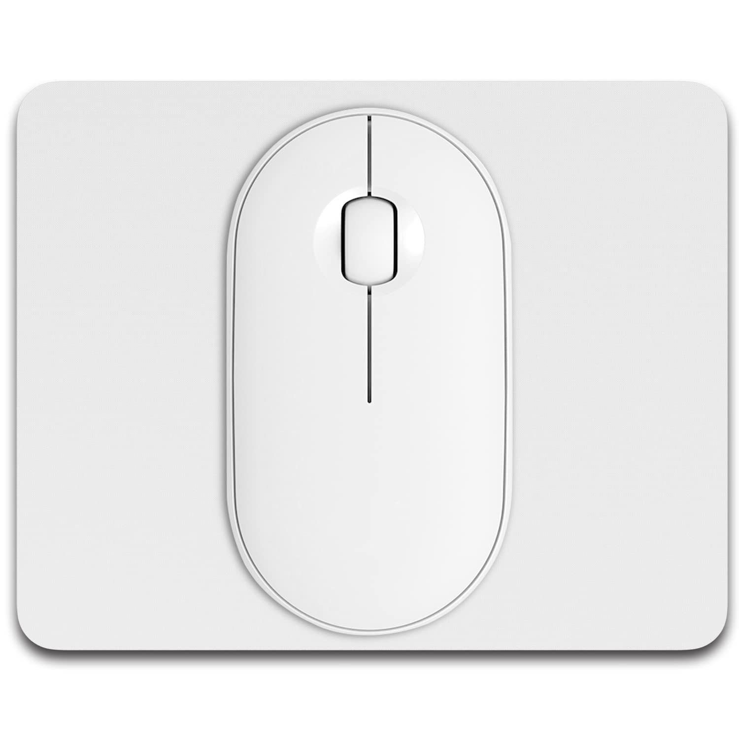 Dapesuom Small Mouse Pad, 5 X 6 Inch Thick Rubber Premium-Textured Non-Slip Portable & Washable Mini Mouse Mat For Women Wireles