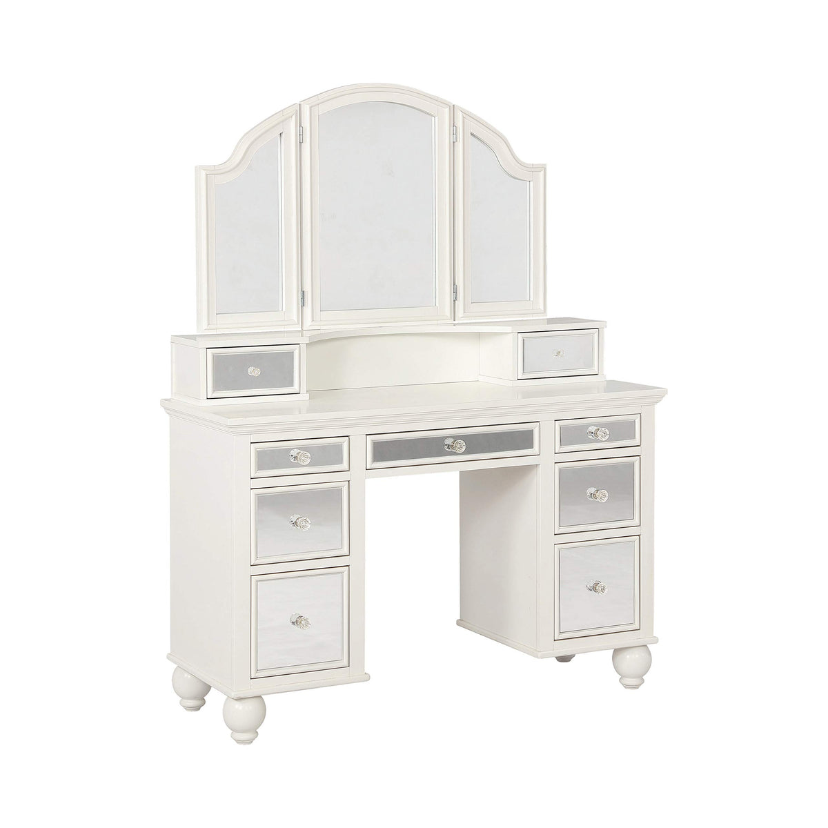 Coaster Furniture 2-Piece Vanity Set Beige/White 930133