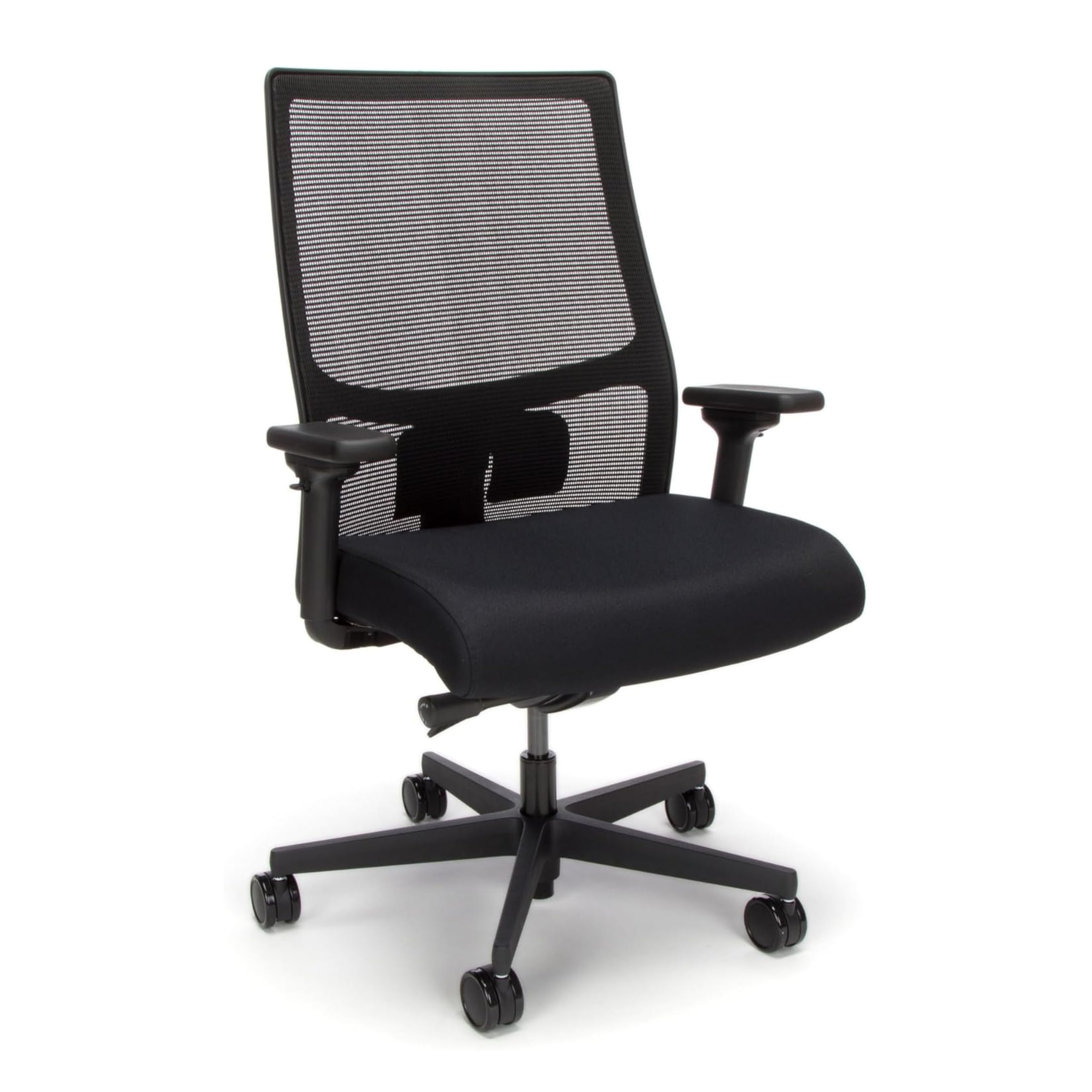 HON Ignition 2.0 Big and Tall Office Chair, 450lbs Weight Capacity, Extra Wide Seat, Tilt Recline, Swivel Wheels, Heavy Duty Off