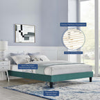 Modway Reign Platform, Full, Teal