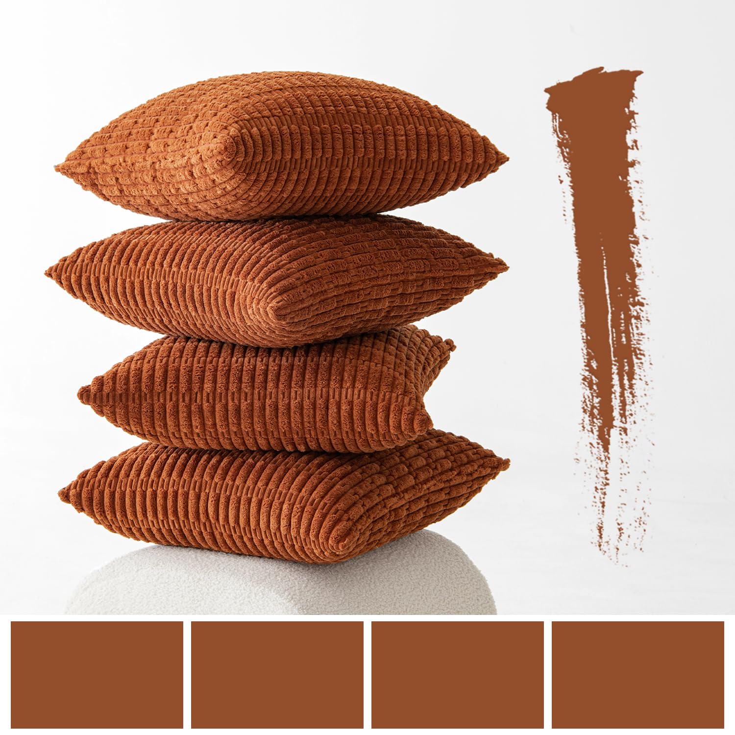 MIULEE Decorative Throw Pillow Covers - Thumbnail 2