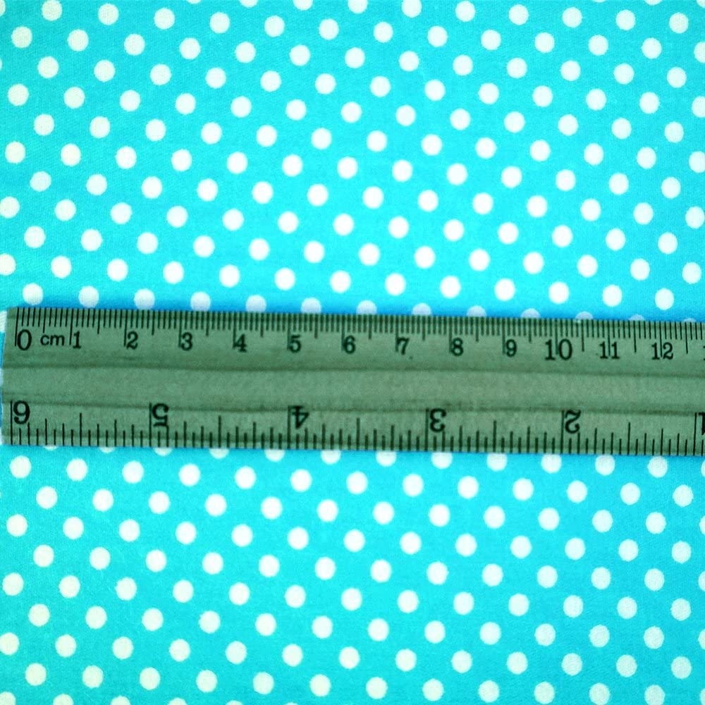Taoson 100% Cotton 300 Thread Count Aqua Blue White Dot Full Length Body Pillow Cover Pillowcase Pillow Protector Cushion Cover