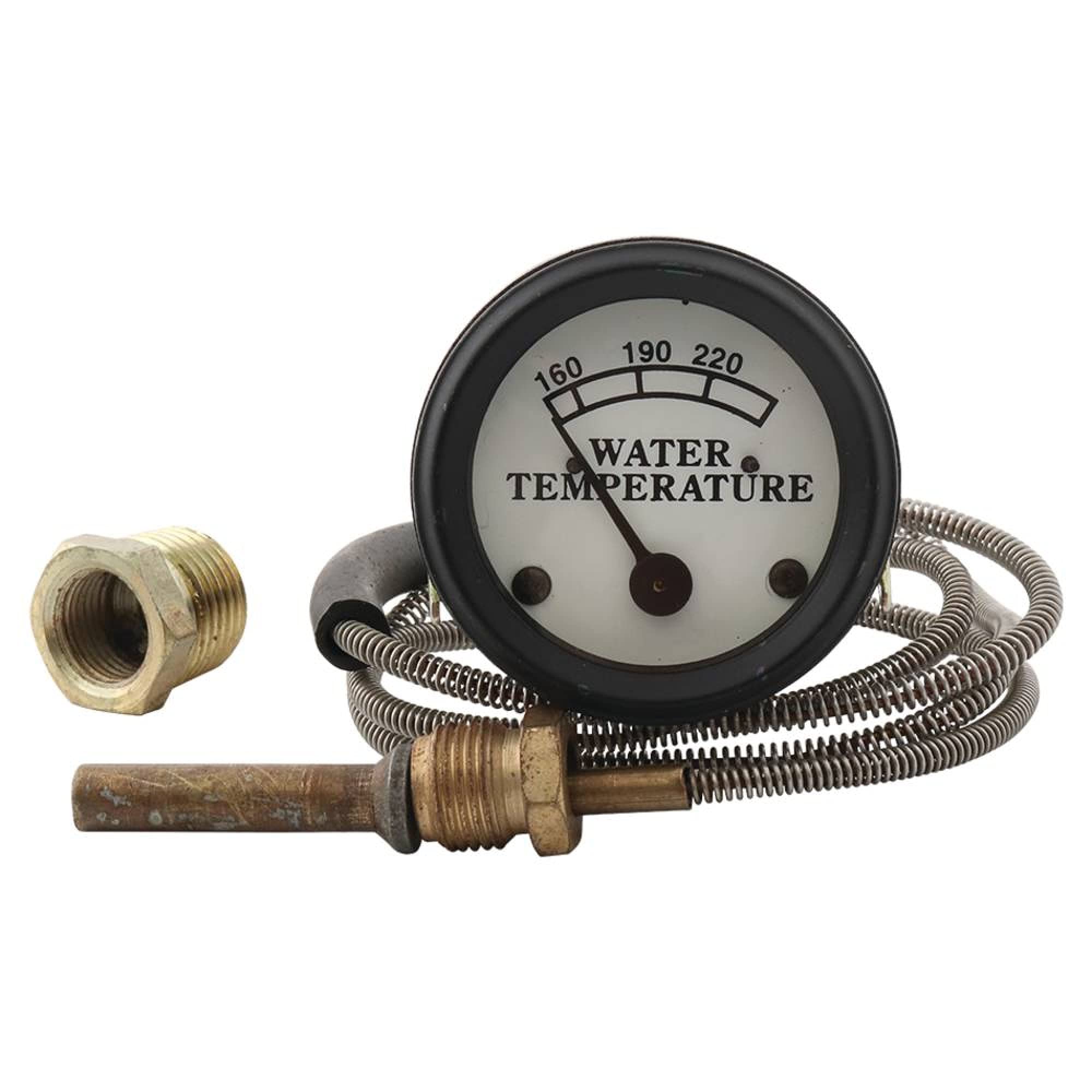 Complete Tractor Temp Gauge 1407-0569 Compatible With/Replacement For John Deere A, An, Anh, Ao, Ar, Aw, Awh, B, Bn, Bnh, Bw, Bw