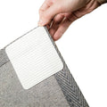 Home Techpro Rug Pads Grippers, 12 PCS Non Slip Washable Grippers for Rug, Vacuum TECH    - New Materials to Anti Curling Rug Pa