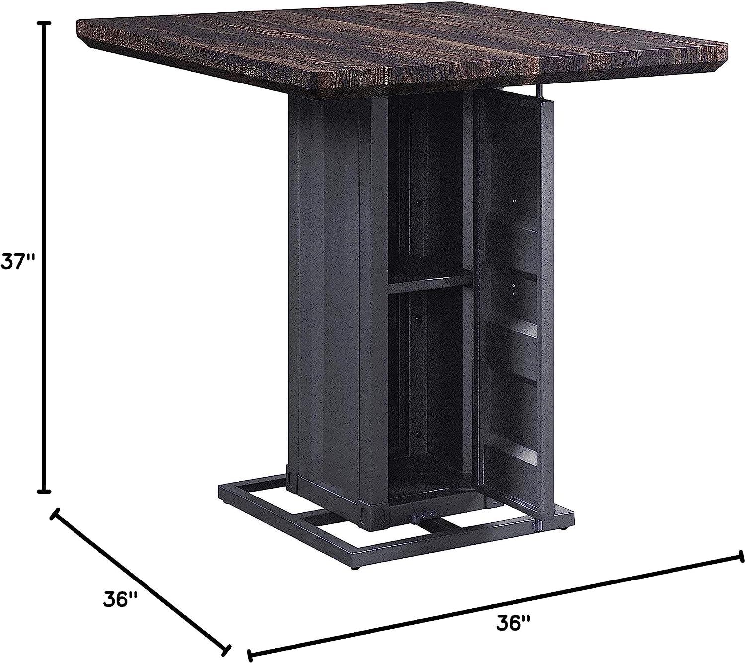 Acme Cargo Square Counter Height Table