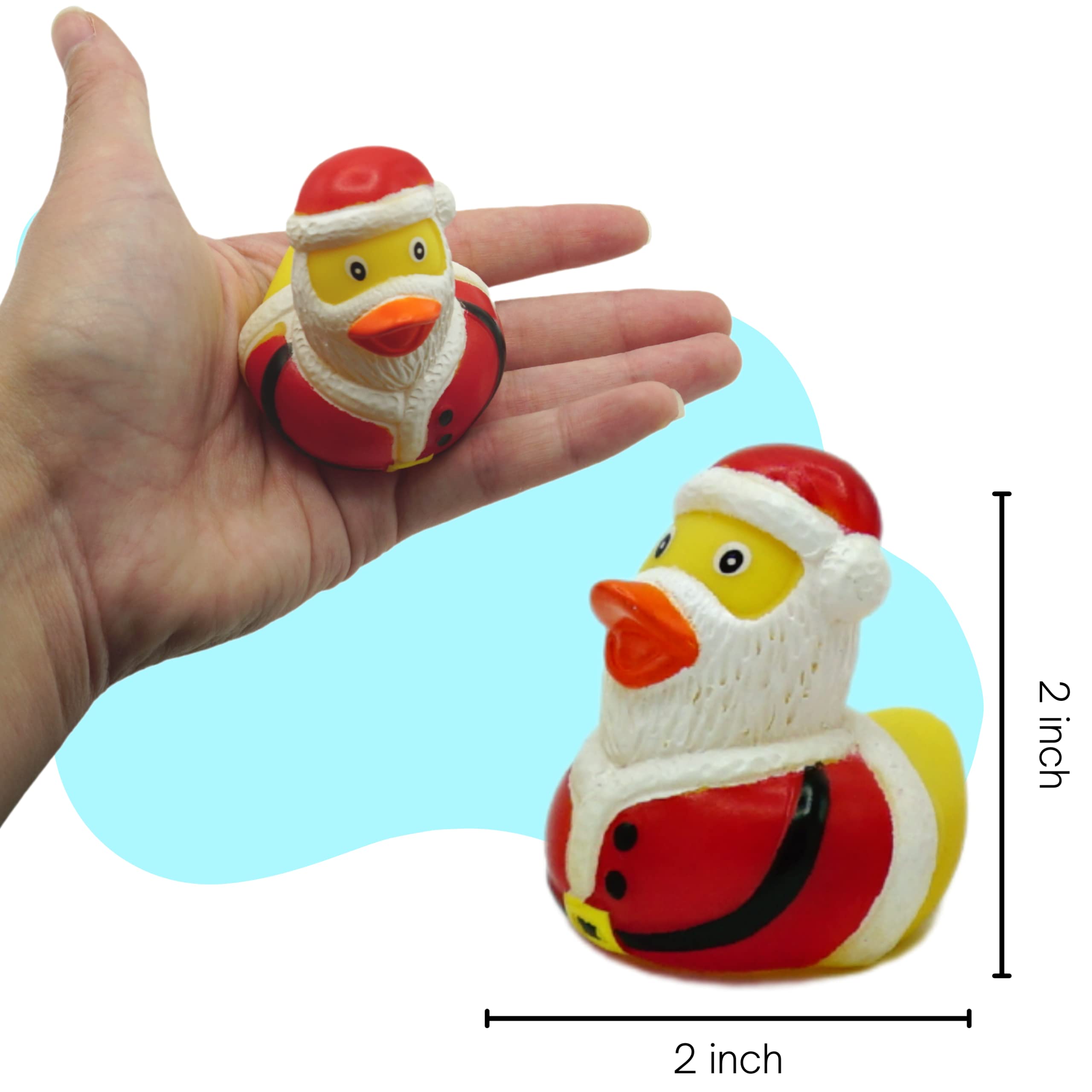Christmas Advent Calendar 2024 With Christmas Rubber Ducks For Kids & Toddlers, 24 Days Christmas Countdown Calendar Toy & Gifts