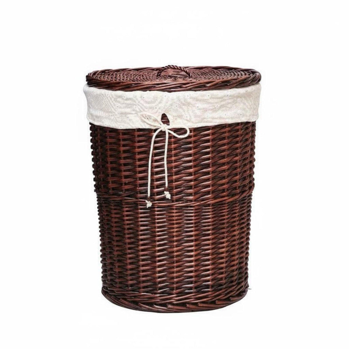 PEXORVA Wicker Laundry Hamper with Lid Lidded Design Woven Clothes Basket with Lid Large Capacity Lidded Laundry Hamper for Bedr