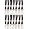 SICURIX (24 EA) STANDARD LANYARD BLACK M68909-24