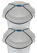 (2 Pack) Doggy Dare Trash Can Lock  Large  Fits 4060 Gallon Trash Cans  Perfect for Dogs, Raccoons, Opossums  Bungee Cord D