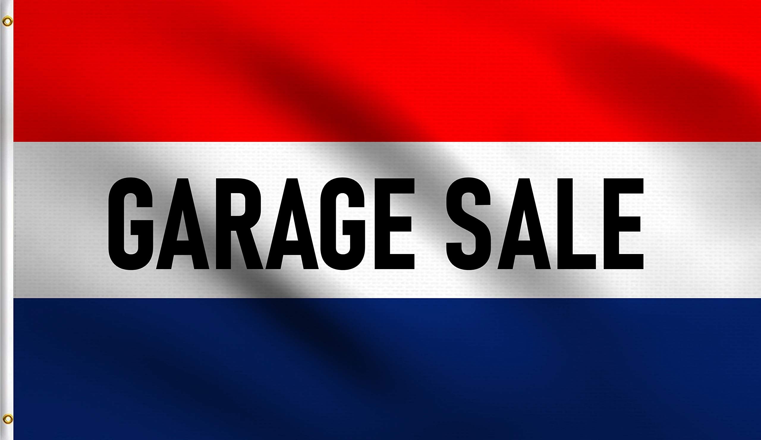 Dmse Sale Advertising Business Marketing Banner Commercial Store Flag 3X5 Ft Foot 100% Polyester 100D Flag Uv Resistant (Garage