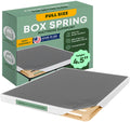 Greaton, Unassembled Full Bed Inch Wood Box Spring Only - Amish Made in USA - Quiet Noise-Free Replacement Mattress Packed Flat,