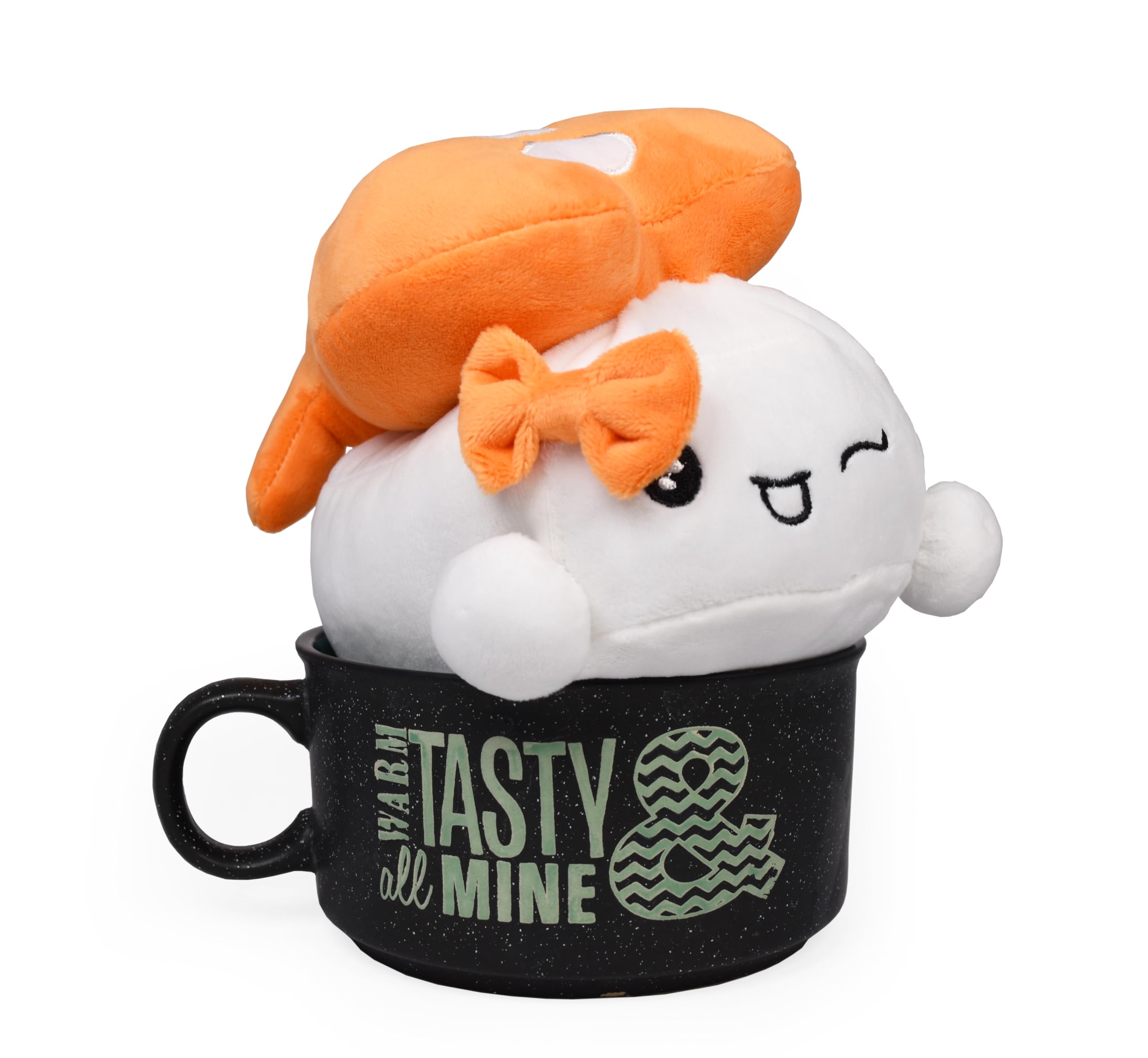 Mango Steam Soft Stuffed Cute Kawaii Sushi Plush/Stuffed Animal/Pillow/Toy (Large - 10 inches, Shrimp)