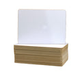 Flipside Products 6 x 9 Two-Sided Dry Erase White Boards, Classroom Pack, Double Sided Lapboard for Class, Reusable for Group Pa