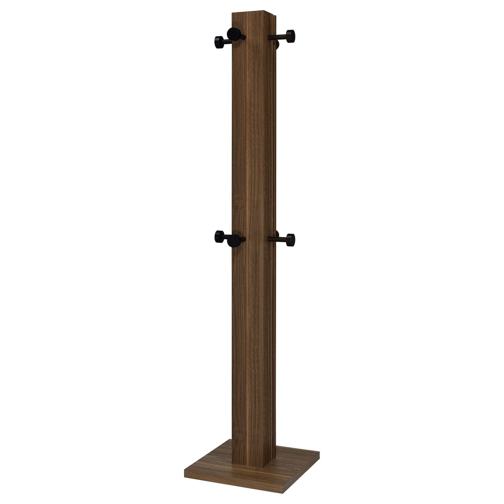 Coaster Home Furnishings Rikkie Walnut Coat Rack Walnut