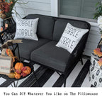 Thmyo 4-Pack 100% Cotton Comfortable Solid Decorative Throw Pillow Case Square Cushion Cover Pillowcase Sublimation Blank Pillow Covers Diy Throw Pillowcase For Sofa Bed Car(18X18Inch/45X45Cm,White)