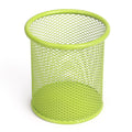 Tamaki Pen Holder Cup For Desk, Wire Mesh Pencil Cup Holder For Desk Office Pen Organizer (Green)