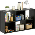 SageNest 6 Cube Storage Organizer Shelf, Open Cube Bookshelf