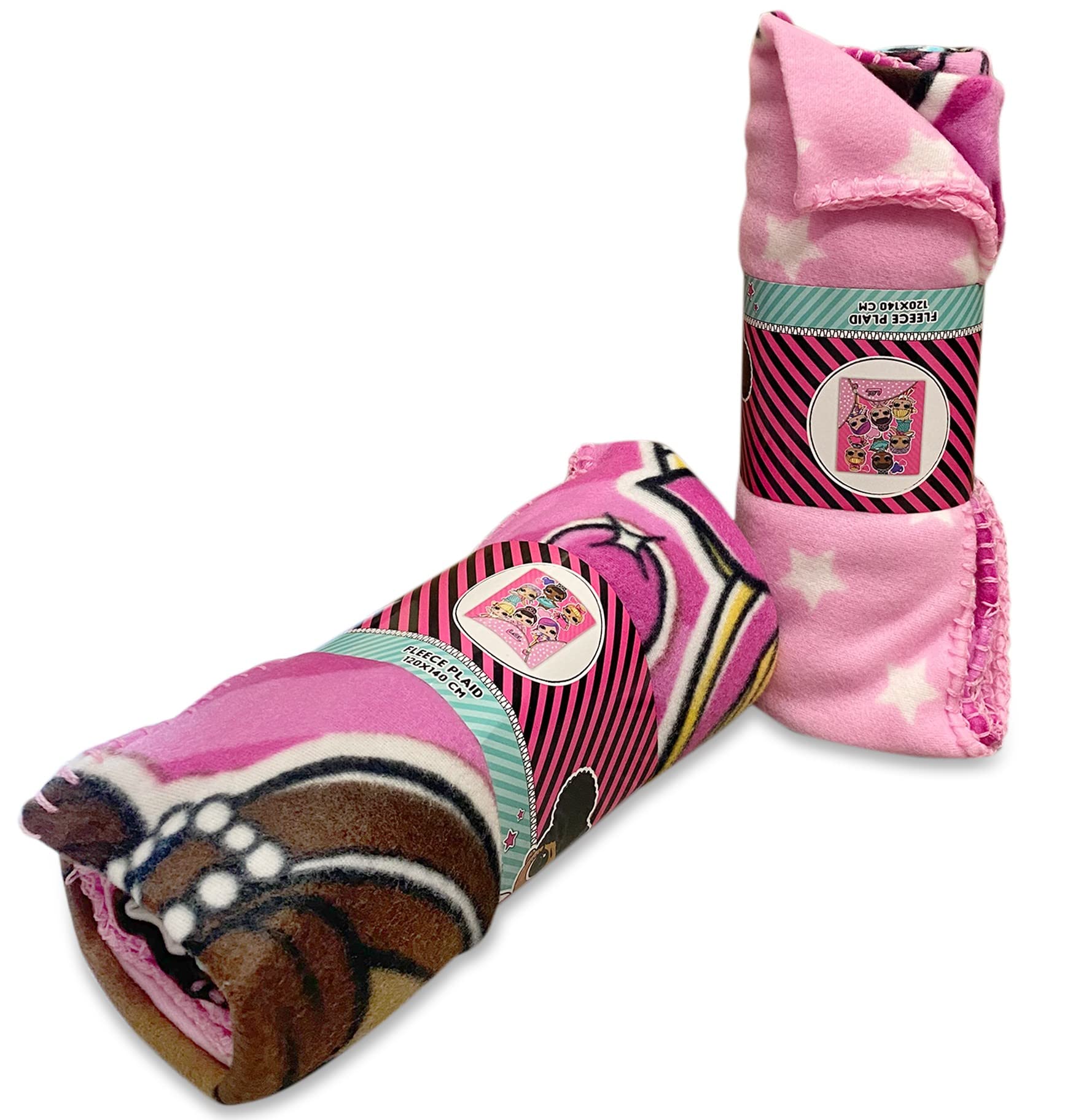 Girls Surprise Dolls Squad Goals Throw Blanket