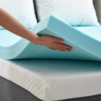 Paylesshere 2 Inch Gel Memory Foam Mattress Topper/Gel Infused Mattress Topper/Certipur-Us Certified/Easy To Clean, (Twin)