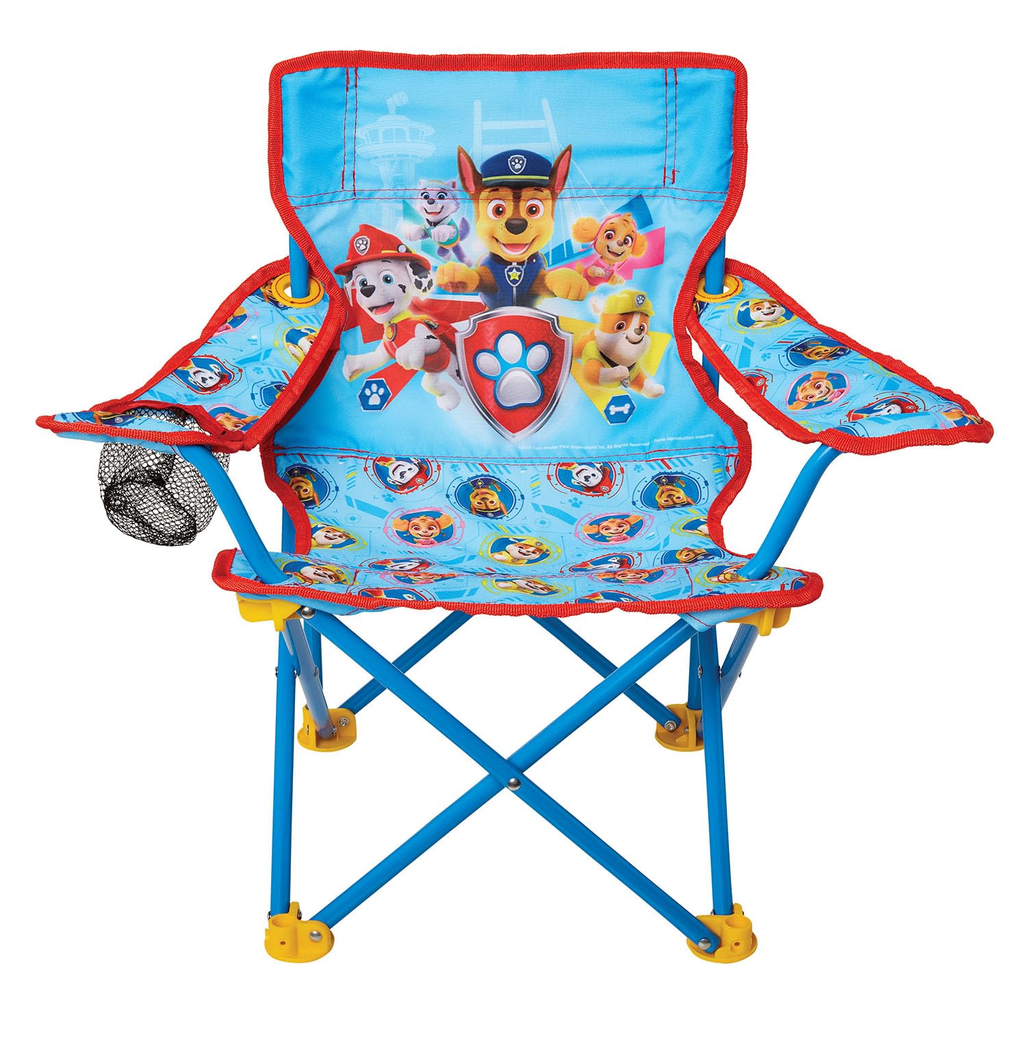Paw Patrol Kids Camping Chair, Camp Fold N Go Chair with Carry Bag