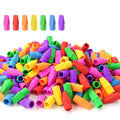 Sooez 120 Pack Pencil Erasers, Pencil Top Erasers Cap Erasers Eraser Tops Pencil Eraser Toppers Eraser School Studying Supplies