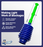 Luigi'S Toilet Plunger | The World'S Best Unblocker | Snake Design Bathroom Plungers | Clog & Blockage Remover