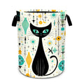 Cat Laundry Basket Waterproof Laundry Hamper Foldable Laundry Bag with Handles for Bedroom, Bathroom, Office, Clothes Storage
